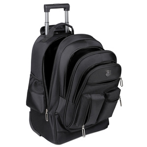 Sac à dos unisexe Oxford pour l'école et les voyages avec poignée télescopique et logo personnalisable pour les collégiens, MOQ100 - Product Image 5