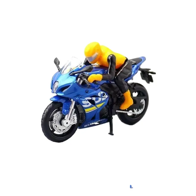 MSZ1:18 2018 सुजुकी GSX-R1000 मोटरसाइकिल Diecast कस्टम मोटर्स मॉडल