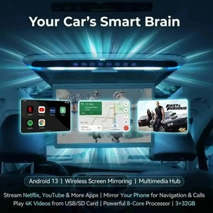 15.6'' <b>Android</b> 13 <b>Car</b> Roof Ceiling <b>TV</b> 1920*1080 Touch Screen <b>Car</b> Monitor WiFi USB HDMI Universal <b>Car</b> Multimedia Video Player - Product Image 6