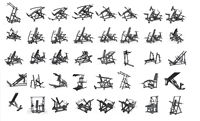 SM FL Series, nouvel équipement de musculation, machine à tirage latéral à plaques pour les exercices du dos, des biceps, des épaules et de la poitrine