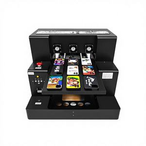 Ensemble d'imprimantes à jet d'encre UV automatiques L805 avec tête d'impression pour impression à plat A4 <span class=keywords><strong>sur</strong></span> coques de téléphone, cylindres, bois, verre - Product Image 1