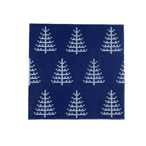 Serviettes en <span class=keywords><strong>papier</strong></span> jetables bleues personnalisées avec logo, pour fête, arbre <span class=keywords><strong>de</strong></span> Noël, serviettes en <span class=keywords><strong>papier</strong></span> imprimées - Product Image 5
