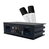 Amplificateur numérique DSP pour voiture universel avec micro sans fil 12V 24V BT, processeur audio pour voiture