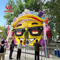 Équipement de divertissement familial, manège Big Eye Swing à 24 places avec lumières LED pour fête foraine