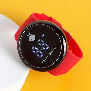 2024 fabbrica bagliore maschio e femmina studenti <span class=keywords><strong>bambini</strong></span> orologio sportivo Versatile sport digitale circolare orologio elettronico a LED - Product Image 6
