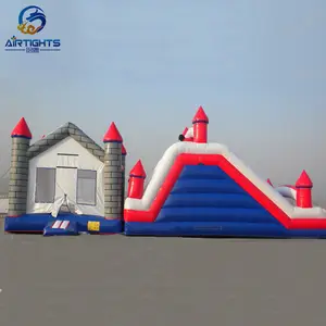 China High Quality PVC Castle Inflatable Combo Bounce House With Slide