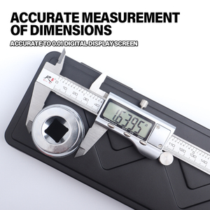 High Quality Carbon Steel <strong>Digital</strong> Vernier <strong>Caliper</strong> 150mm Stainless Steel with Metric Graduation +/-0.02mm Accuracy - Product Image 3