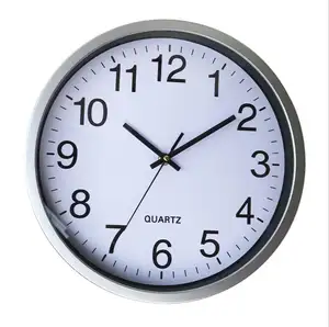 House Decoration Promotion Cheap New 12 inch round Top sell wall clock
