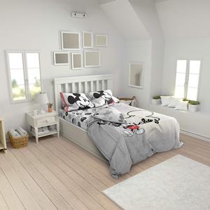 Ultra Soft Fade Resistant 4-piece Quilts <strong>Bedding</strong> Sets <strong>Mickey</strong> <strong>Mouse</strong> Print Microfiber Children Single Bed Set - Product Image 6