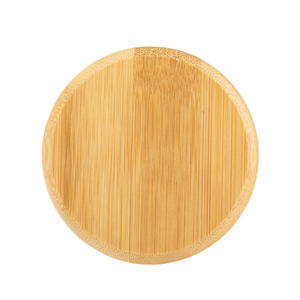 Bamboo Frame Round Compact <b>Mirror</b> Single Side <b>Lightweight</b> Portable Makeup <b>Mirror</b> for Daily Use Custom Logo Available - Product Image 3