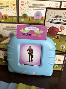 Enfants jouets éducatifs précoces lecteur de cartes flash jouets d'apprentissage pour tout-petits <span class=keywords><strong>espagnol</strong></span> arabe parlant cartes flash machine d'apprentissage - Product Image 6