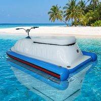 Bateau à moteur électrique gonflable flottant durable Nouveau bateau à jet électrique à longue durée de travail Bateaux électriques à jet d'eau pour humains