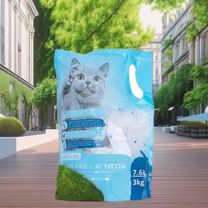 Lettiera per Gatti Biodegradabile OEM Facile da Pulire, Sabbia Profumata Deodorante, Sostitutiva della Lettiera in Cristalli di Silice per Gatti - Product Image 1
