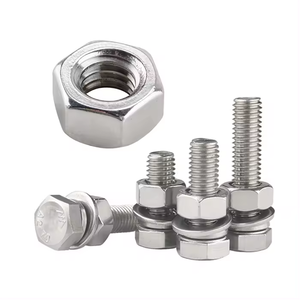 Precio de Fábrica, Pernos Hexagonales M16 M20, Tuercas de Acero Inoxidable, Tornillos y Fabricantes, Proveedores de Pernos y Tuercas DIN934, Tuercas Hexagonales DIN934 - Product Image 1