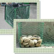 定制热镀锌石笼箱，碳钢材质，易于组装，适用于河床或山地施工场地 - Product Image 2