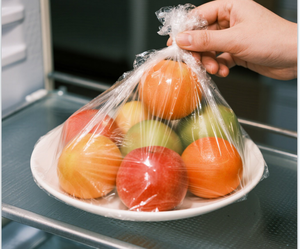 <strong>Transparent</strong> Eco-friendly Disposable Food Grade Surface Protection Sticky <strong>Plastic</strong> <strong>Wrap</strong> Cling Film for Flour and Feed - Product Image 6