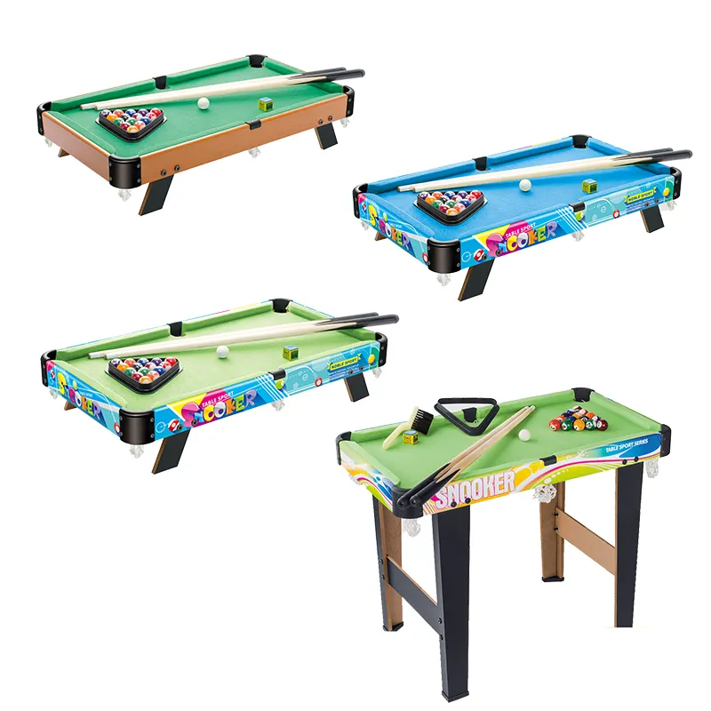 Houten Snookertafel Klassiek Tafelblad Biljart Ouder-Kind Interactie Indoor Mini Biljart Kinderspel Speelgoed