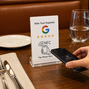 SXNFC Soporte para Reseñas de Google, Tarjeta NFC 213 215 F08 Resistente al Agua para Ins/<span class=keywords><strong>Facebook</strong></span>/Yelp/Tripadvisor Restaurante - Product Image 6