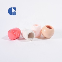 Capuchon de fond de teint personnalisé 18mm 20mm, tête de pompe à pression en plastique pour traitement cosmétique, pour flacon de maquillage liquide, vente en gros
