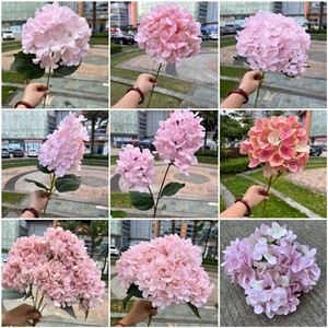 Rosas Artificiales de Seda de Alta Calidad de la Serie Rosa DREA, Flores Decorativas para Bodas y San Valentín, <span class=keywords><strong>Flor</strong></span> de Hortensia - Product Image 3