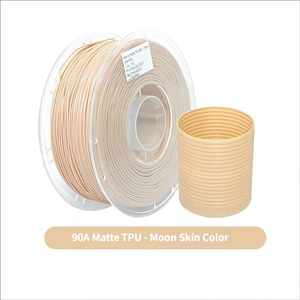 Filamento de Impresión 3D de TPU Mate 90A, Material Flexible, Elástico y Suave, Textura Mate, Bajo Olor, Sin Enredos - Product Image 2