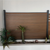 Panel de Ventilación Personalizado, Valla de Aluminio para Privacidad, Cercado de Patio con Modelado 3D