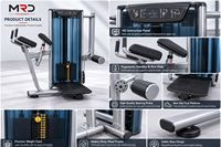 Machine à kickback pour fessiers MRD-VS14, capacité de charge de 80 kg, équipement de musculation robuste pour les membres inférieurs