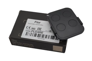 Télécommande 4 boutons 433 MHz ERO en PC noir pour ouvre-porte de garage électrique, remplacement pour <span class=keywords><strong>portail</strong></span>, maison, voiture, moteur - Product Image 5