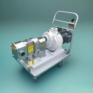 Pompe rotative Kueki SHG-50 en acier inoxydable 3Hp horizontale pour le transport du miel et de la maltose - Product Image 1