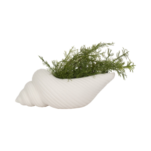 Statuetta in Ceramica Ispirata a Conchiglie, Decorazione Moderna per Bagno, Ufficio, Soggiorno - Product Image 2
