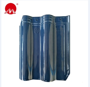 Meilleures ventes Tuiles modernes en céramique à emboîtement vitrées Tuiles revêtues de pierre imperméables pour bâtiments entrepôts Temples - Product Image 1