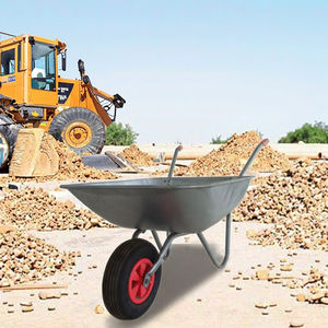 Carretilla de metal barata resistente de una rueda WB4024 Carretilla de construcción - Product Image 2