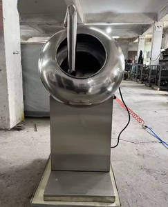 Macchina Commerciale per Rivestimento di Cioccolato ad Alta Produttività, Alimentata a Batterie, per Produzione di Caramelle e Arachidi, Uso in Panetteria - Product Image 2
