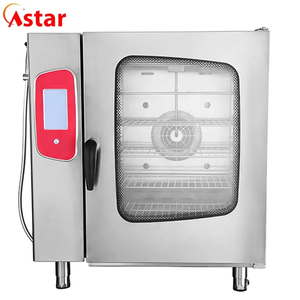 Astar Commercial Baking <strong>Oven</strong> Combination <strong>Oven</strong> Manual Control with <strong>Self</strong>-<strong>Cleaning</strong> System 6 Layer - Product Image 2