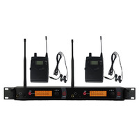 Système de monitoring intra-auriculaire sans fil professionnel pour scène SR-2050A UHF IEM