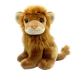 Nhà Máy Tùy Chỉnh Mềm Plush Đồ Chơi Phụ Kiện Nhựa Mắt Sinh Thái Thân Thiện Nhồi Sư Tử Mắt Động Vật Quà Tặng Trẻ Em