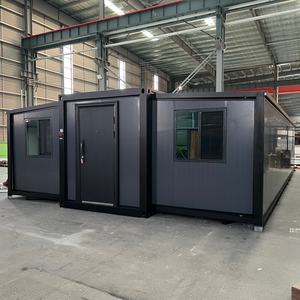 <span class=keywords><strong>Casa</strong></span> Container Espandibile Personalizzata, Prefabbricata in Acciaio, Modulare e Portatile, 20 Piedi, Nera - Product Image 3