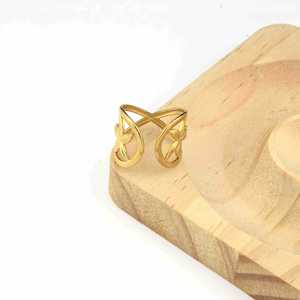 Innovative Unique Niche Design Starfish Ring Light Luxury Exquisite Unisex's Stainless Steel Rings Trendy Jewelry for Daily Wear - Product Image 6