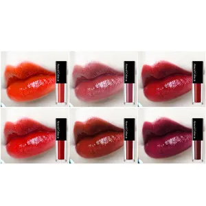 6 color Tiktok recommends hot popular lipstick which moisturizing waterproof whitening makeup holding toner lip glaze lipstick