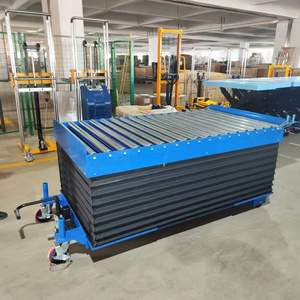 Plataforma elevadora de tijera estacionaria <span class=keywords><strong>Pioneer</strong></span> con <span class=keywords><strong>mesa</strong></span> giratoria Plataforma de elevación eléctrica Mesas elevadoras de acero para el hogar - Product Image 1