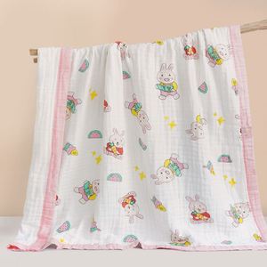 Baby Four Season Cotton Receiving <b>Blanket</b> Baby <b>Muslin</b> Swaddle <b>Blanket</b> - Product Image 6