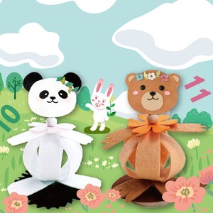 Kit de Démarrage pour Feutrage à l'Aiguille DIY, Ensemble de Couture Créatif pour Enfants 3+ Ans, Kits de Couture pour Peluches en Feutre Animaux pour Garçons et Filles - Product Image 4