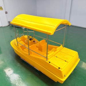 <span class=keywords><strong>Bateau</strong></span> électrique LLDPE 4 places, sports nautiques, loisirs en lac, embarcation nautique, liste de stock pour les stations balnéaires, flotte de marinas, roue à aubes - Product Image 5