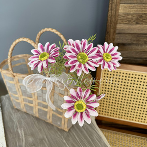 Jinxi - Margaritas Artificiales 3D Realistas para Decoración de Bodas, Accesorios para el Hogar, Fotografía al Aire Libre - Product Image 3