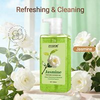 Gel Douche Corporel Hydratant et Éclaircissant aux Fleurs et Herbes, Parfumé, Effet Moussant, 500ml - Vente Flash