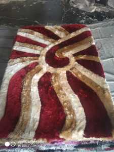Tapis moderne personnalisable en polyester, tufté à la main, antidérapant et réversible, pour salon, chambre à coucher, avec options de taille et de couleur, idéal pour l'exercice - Product Image 4