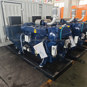 Generador Diésel Marino Silencioso de 100KW 200KW WP10, Generador Marino Refrigerado por Agua de Mar de 250KVA para Motores de Barcos, Arranque Eléctrico - Product Image 2