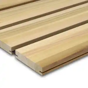 内部凹槽中密度纤维板材料隔音板木质木饰面板