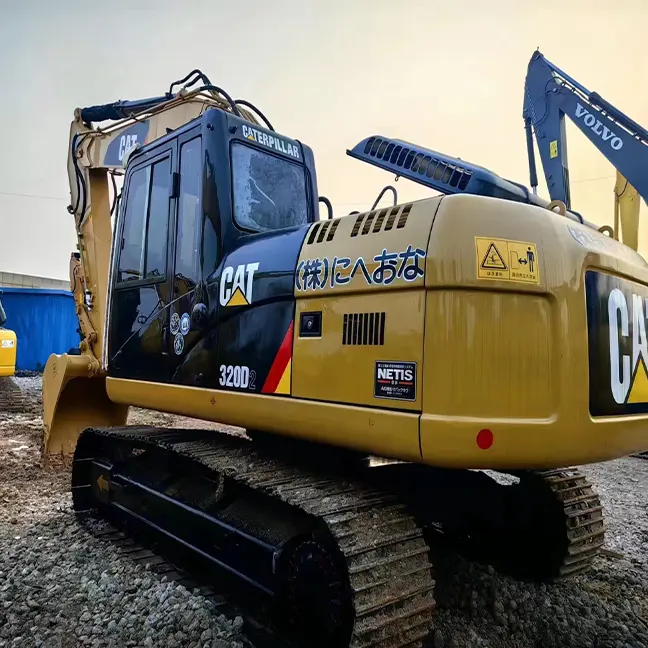 Düşük fiyat orijinal kullanılan tırtıl CAT320D ekskavatör kedi 320GC 320D 320C 320B 320 20 Ton Caterpillar ekskavatör satılık