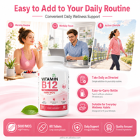 Comprimés de Vitamine B12 – Article Phare Amazon – Méthylcobalamine pour l'Énergie et le Métabolisme – Végétalien – OEM – Marque Privée – Supplément en Vrac